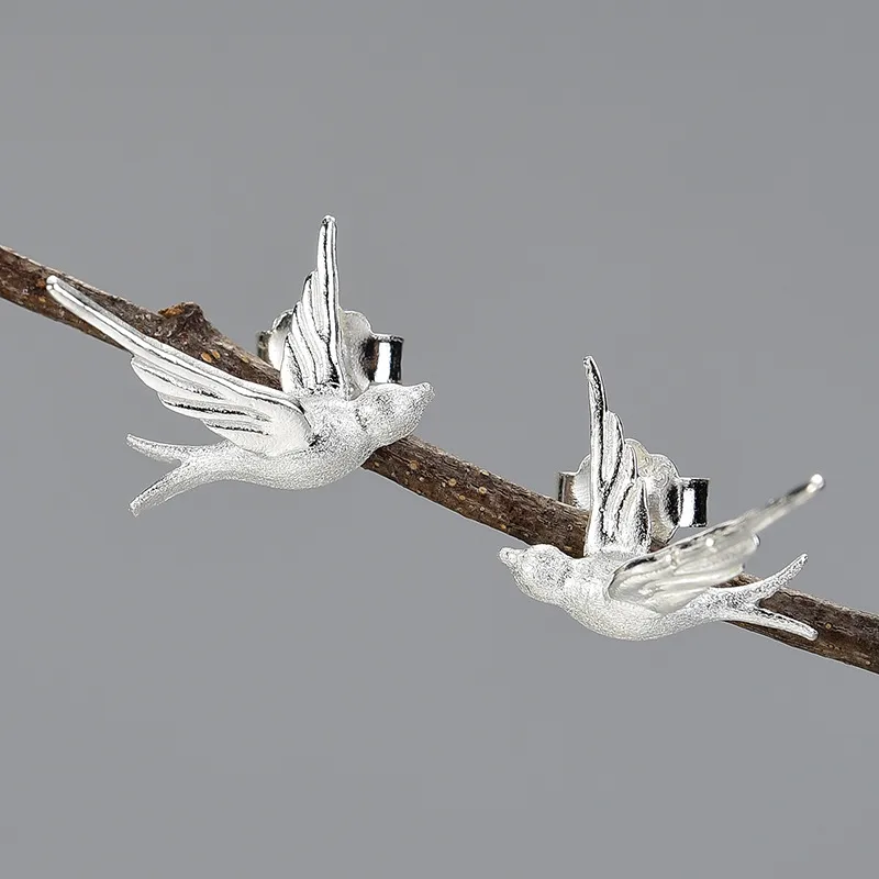 1 Pair 925 Sterling Silver Ear Studs