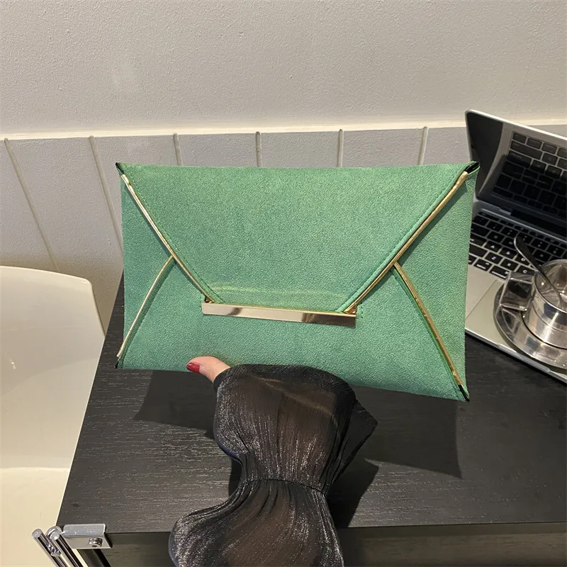 Women's Small Canvas Solid Color Vintage Style Classic Style Square String Envelope Bag