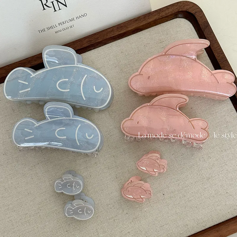 Women's Cute Dolphin Acetic Acid Sheets Hair Claws