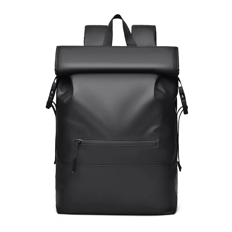 Solid Color Casual Travel School Backpack