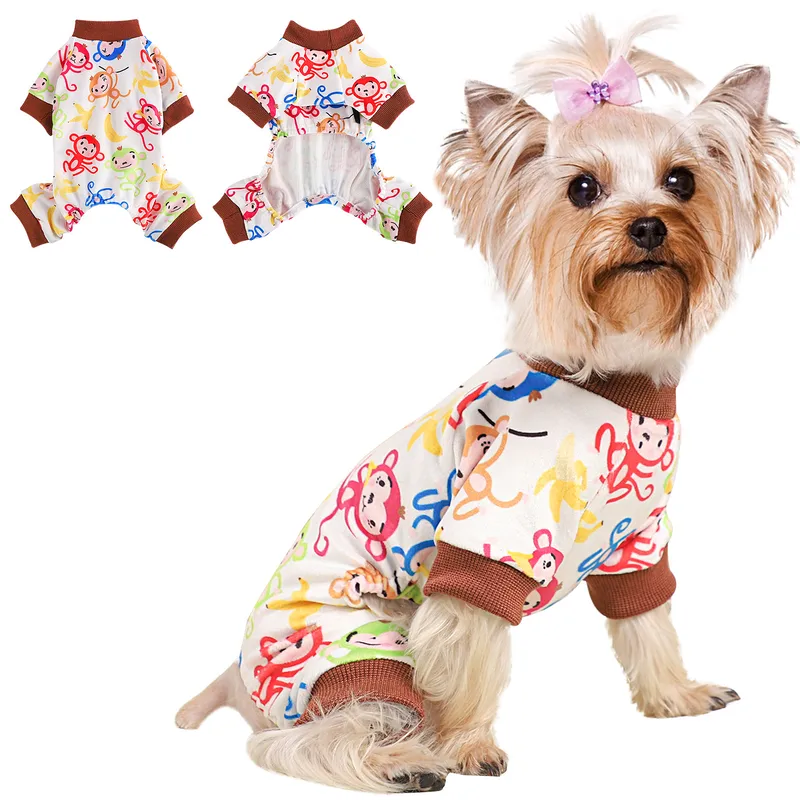 Cute Flannel Monkey Pet Clothing