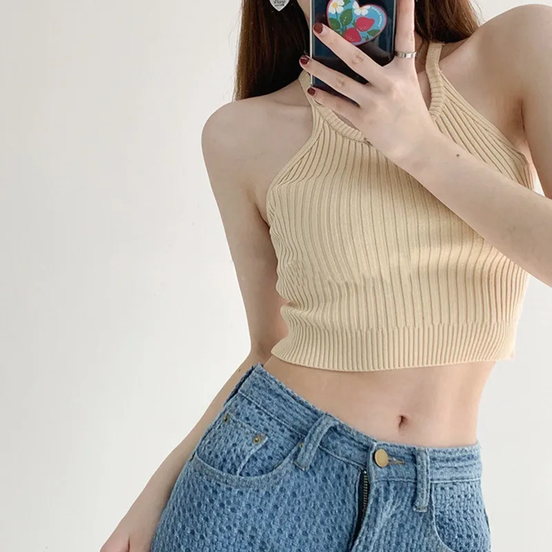 Women's Vest Tank Tops Casual Elegant Streetwear Solid Color