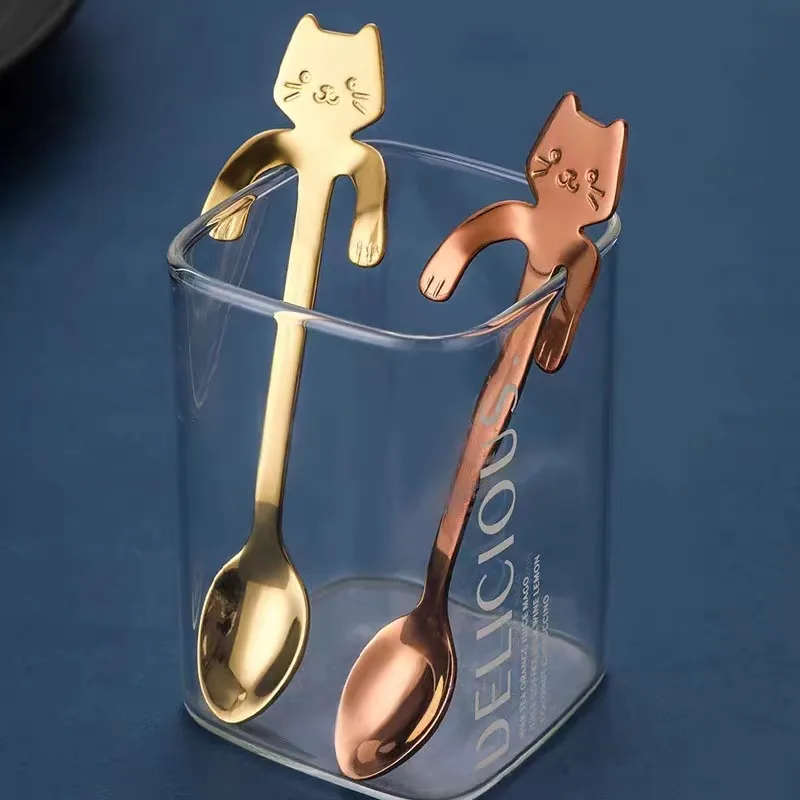 Cute Cartoon Stainless Steel Spoon 1 Piece
