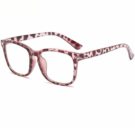 Simple Style Color Block Solid Color Pc Square Full Frame Optical Glasses