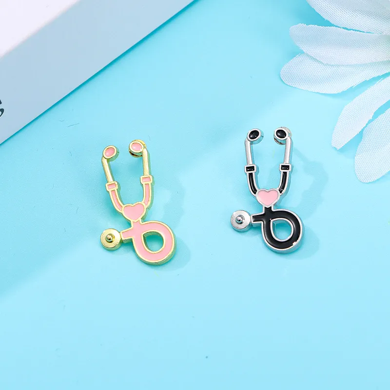 Cartoon Style Cute U Shape Heart Shape Alloy Enamel Unisex Brooches