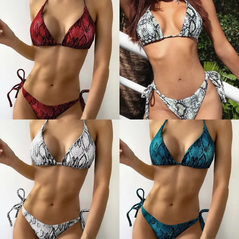 Women's Ditsy Floral 2 Pieces Set Bikinis Swimwear