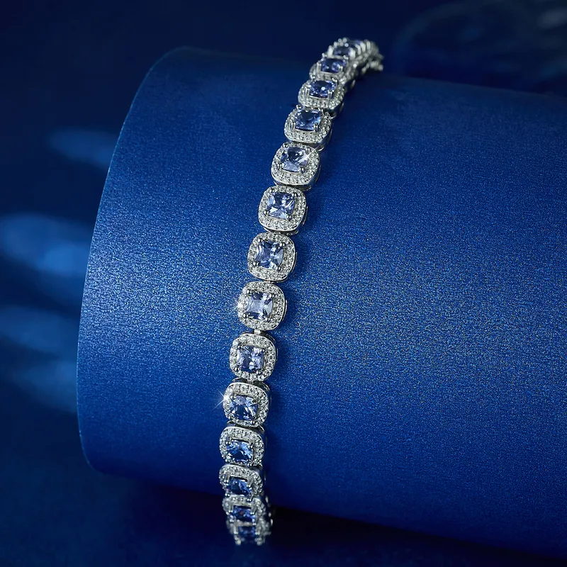 925 Sterling Silver Bracelets Elegant