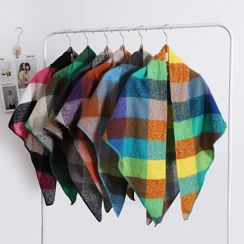 Women's Basic Lattice Polyester Scarf