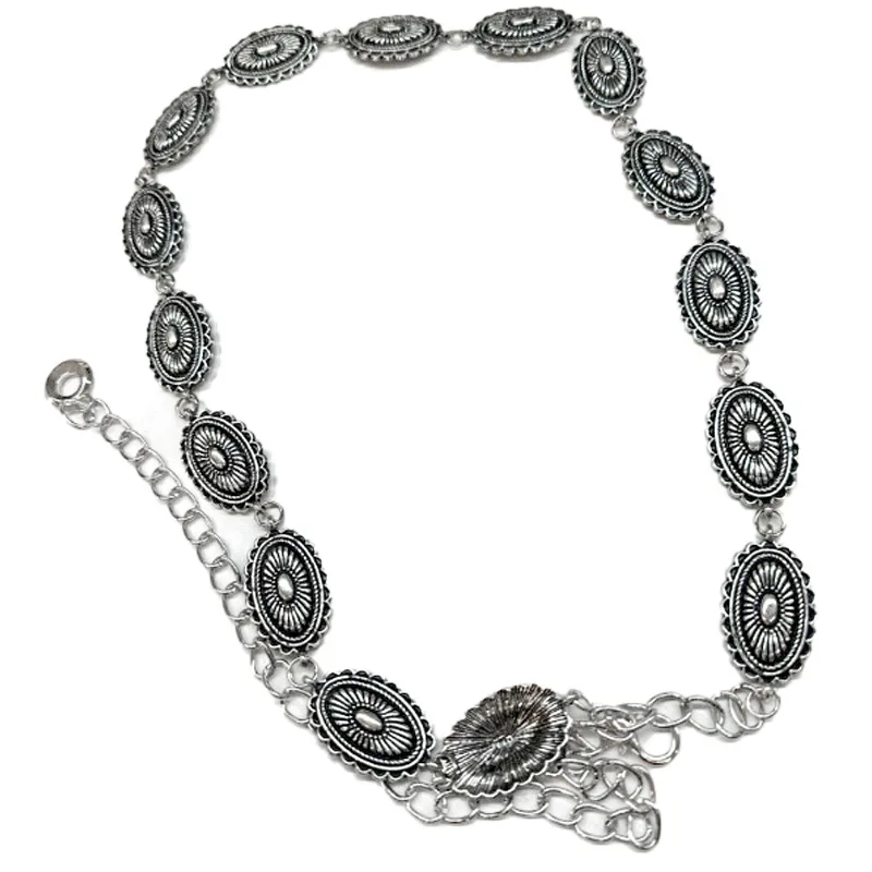 Retro Women's Waist Chain Simple Elegant  Slim Chain Belt Dress  Popular