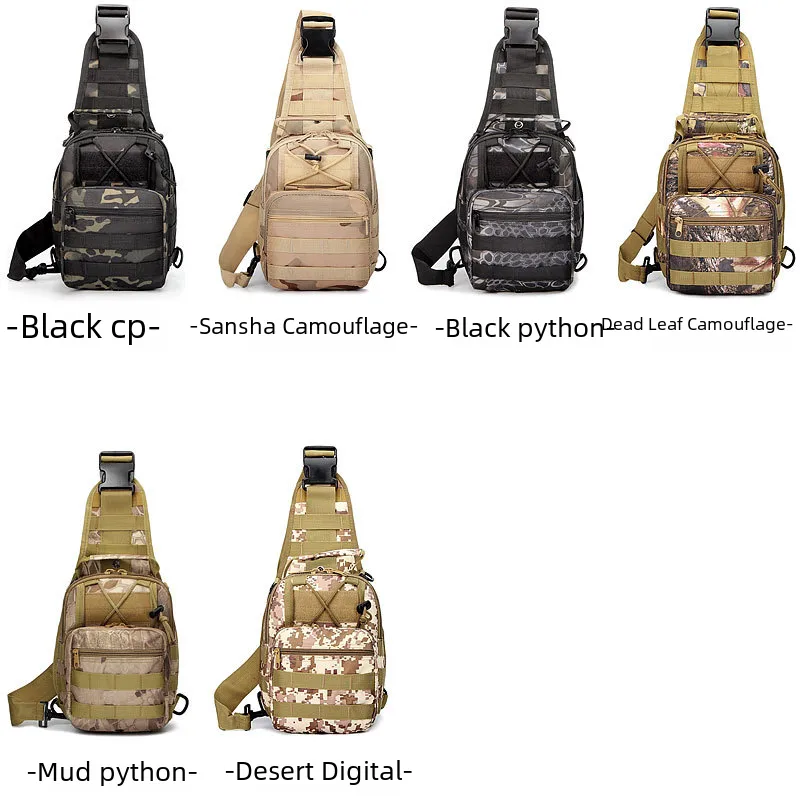 Junsheng  New Men's Chest Bag Oxford Bag Crossbody Bag Men's Shoulder Bag Korean Style Small Backpack Casual Waist