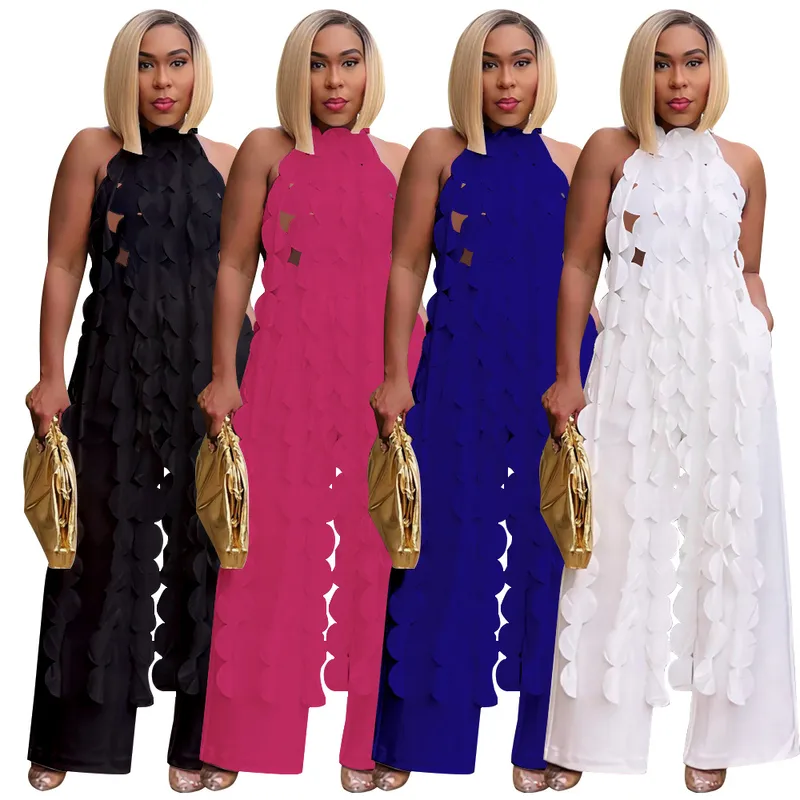 Holiday Street Women's Sexy Streetwear Solid Color Spandex Polyester Backless Pants Sets Pants Sets
