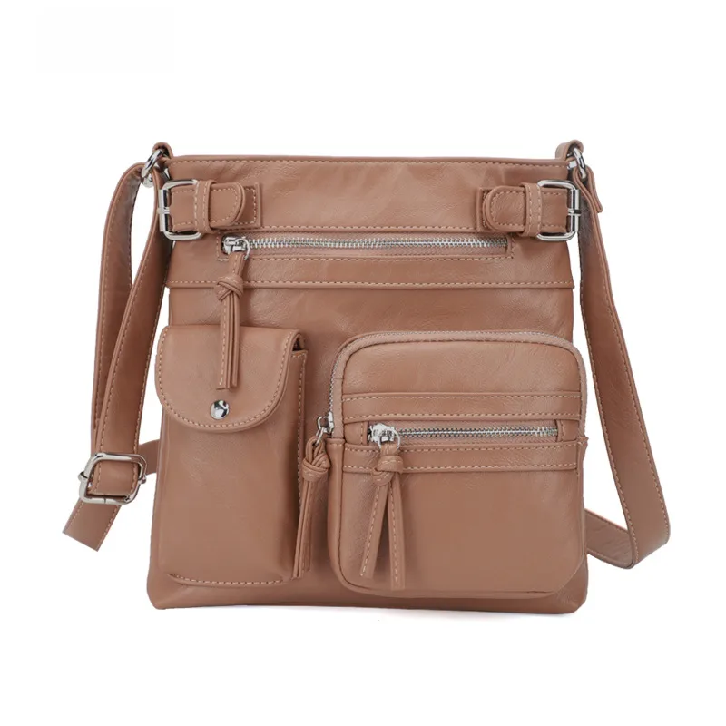 Bags Bag Women's Crossbody Bag Multifunctional Small Square Bag  Fashion Niche PU Shoulder Bag