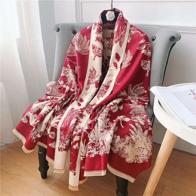 Women's Elegant Streetwear Printing Polyester Shawl