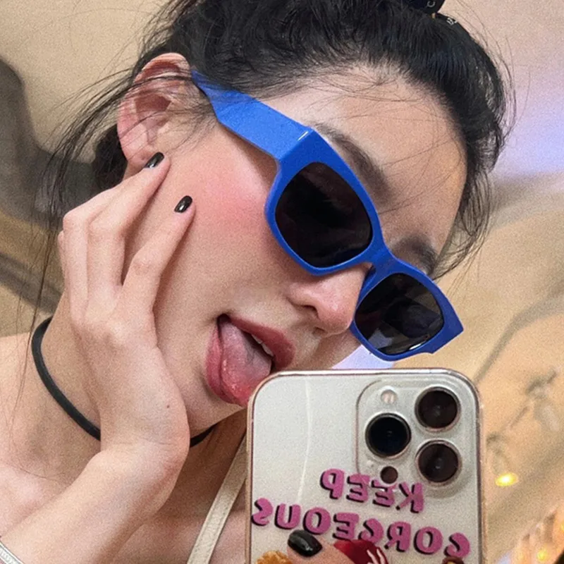 Big Face Slimming Sunglasses Women's Party Party Disco Dancing Artifact Sunglasses Men's UV-proof Sunglasses Wholesale