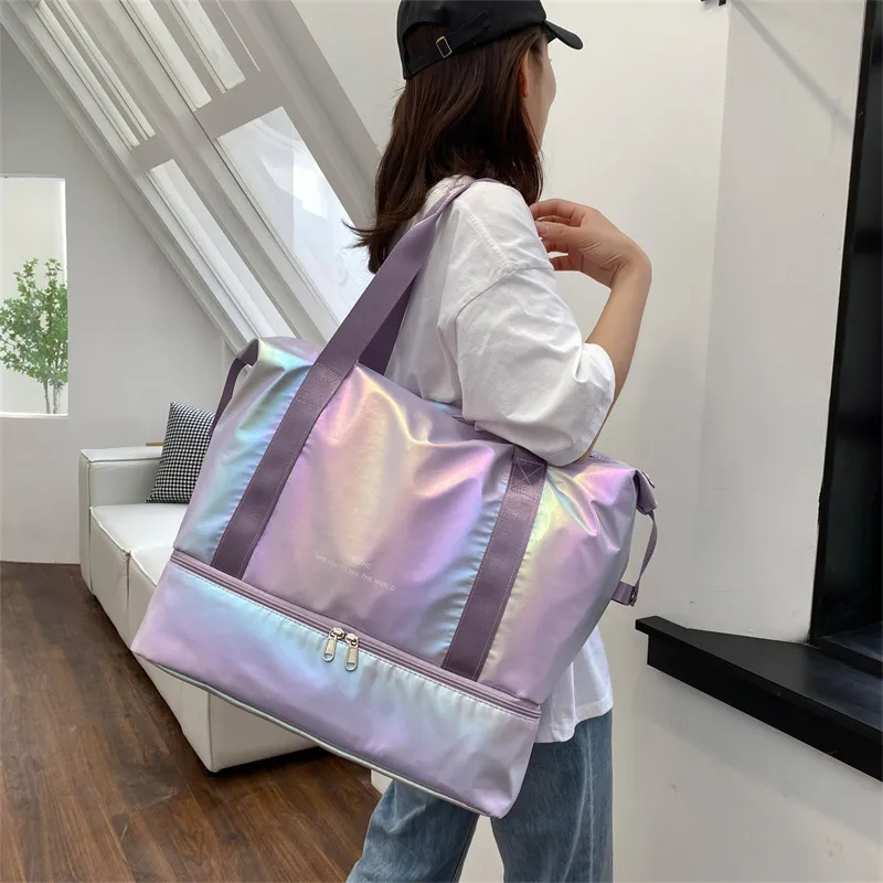 Travel Bag Wholesale Sports Fitness Bag Dry And Wet Separation Travel Portable Luggage Bag Large Capacity Multi-function Travel Bag