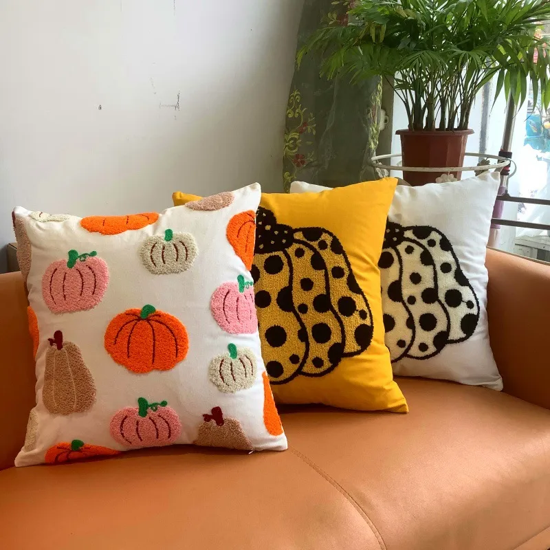 Simple Style Color Block Acrylic Pillow Cases Couch & Sofa Decor