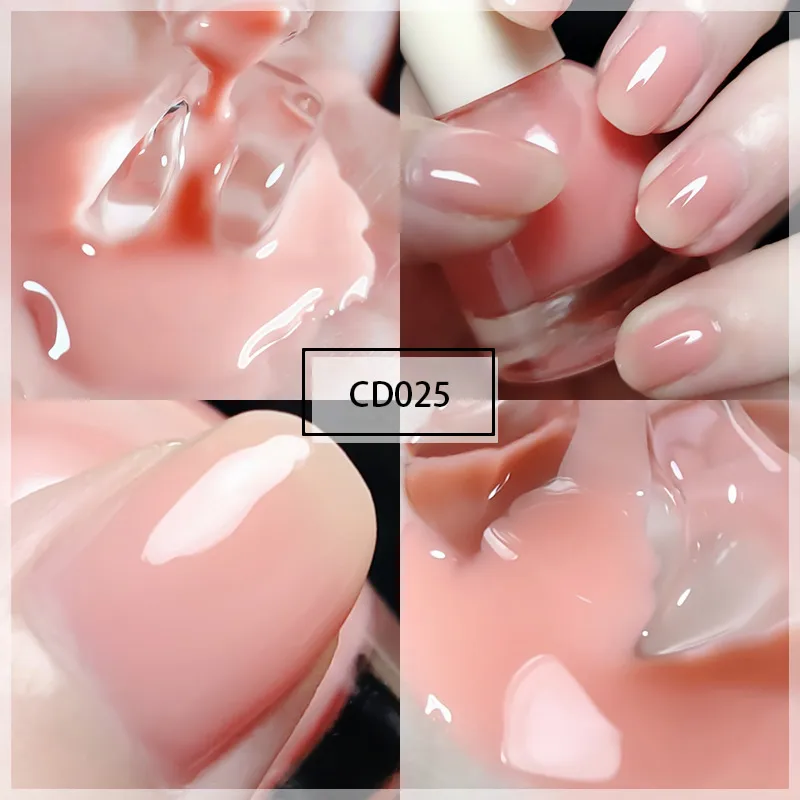 Casual Elegant Lady Multicolor Liquid Nail Polish