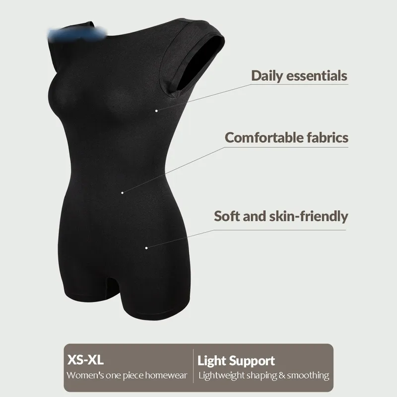 Solid Color Body Sculpting Gather Backless Shaping Underwear