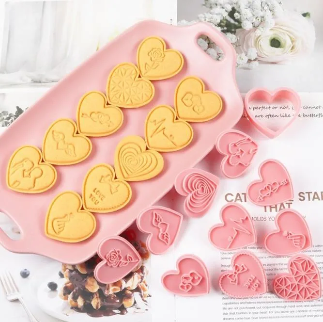 Valentine'S Day Casual Red Heart Plastic Bakeware 1 Piece