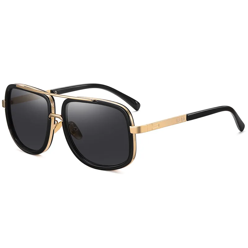Retro Classic Style Solid Color Ac Square Full Frame Glasses