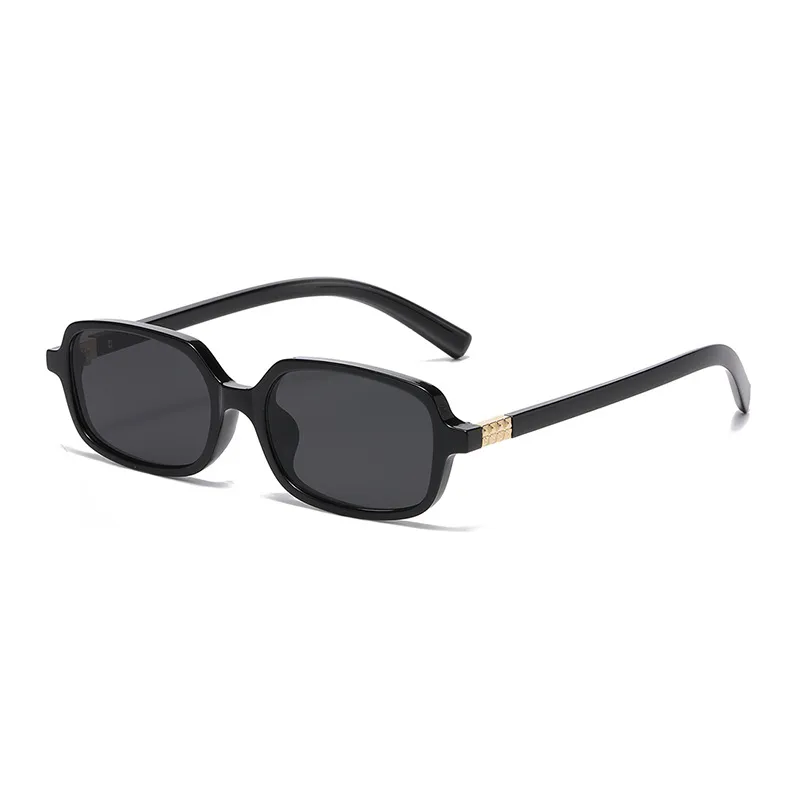 Retro Classic Style Solid Color Ac Square Full Frame Glasses