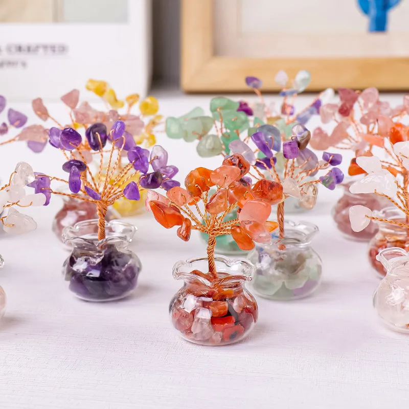 1 Piece 1 Set Tree Indoor Home Crystal Elegant
