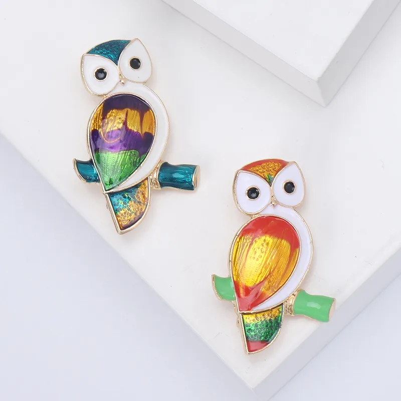 Casual Elegant Cute Owl Alloy Women's Brooches