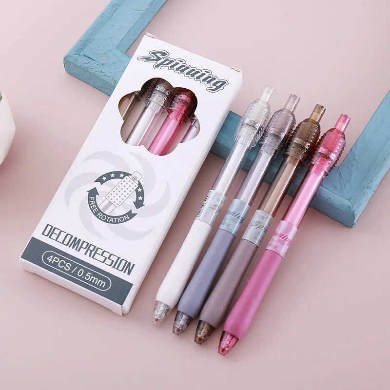 1 Set Geometric Daily Plastic Casual Gel Pen