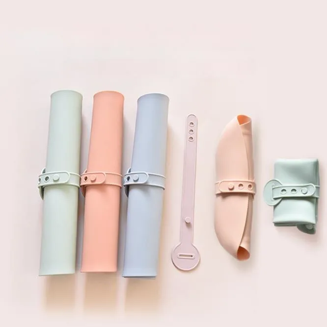 Cute Cherry Solid Color Bow Knot Silica Gel Placemat 1 Piece