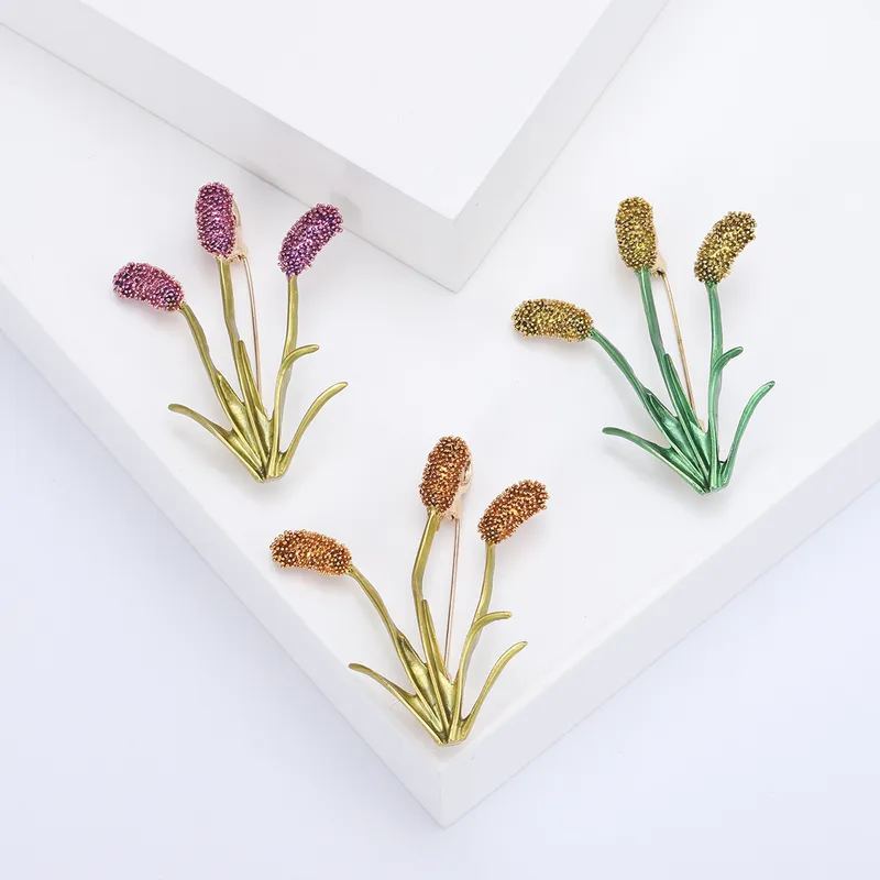 Pastoral Classic Style Flower Alloy Women's Brooches