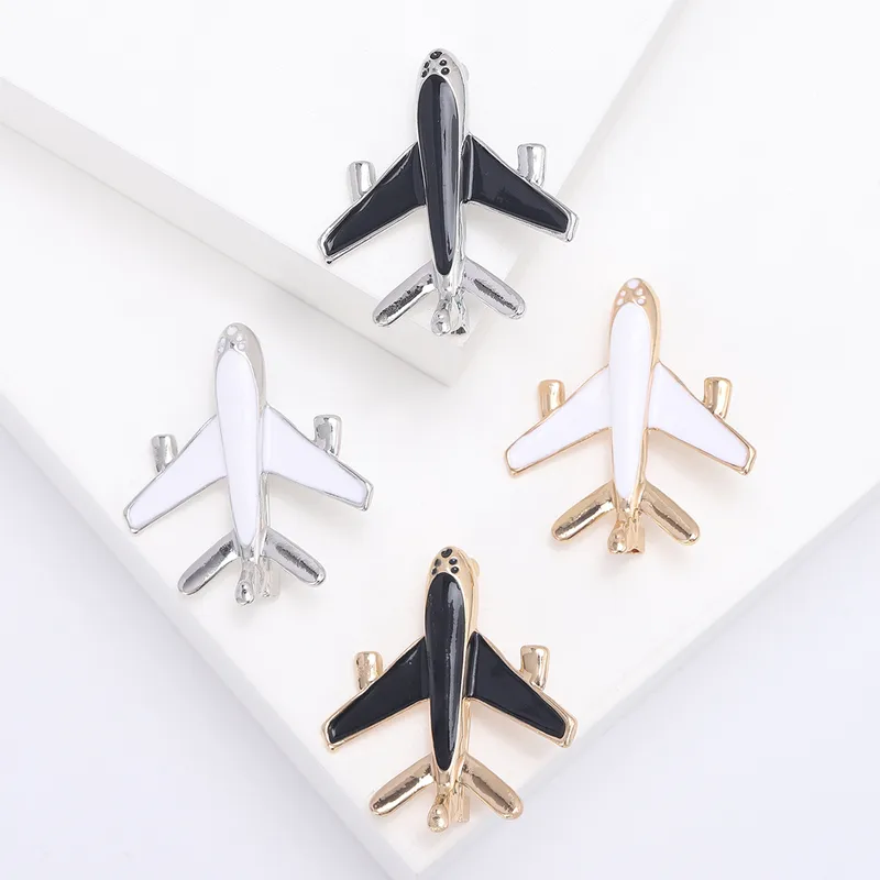 Simple Style Classic Style Airplane Alloy Women's Brooches
