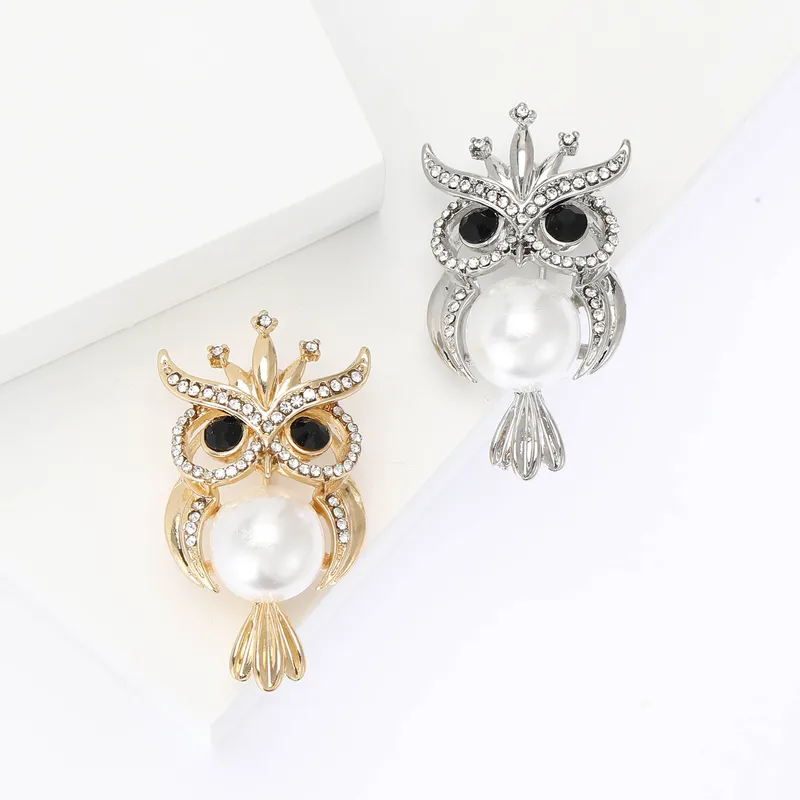 Elegant Owl Alloy Women's Brooches