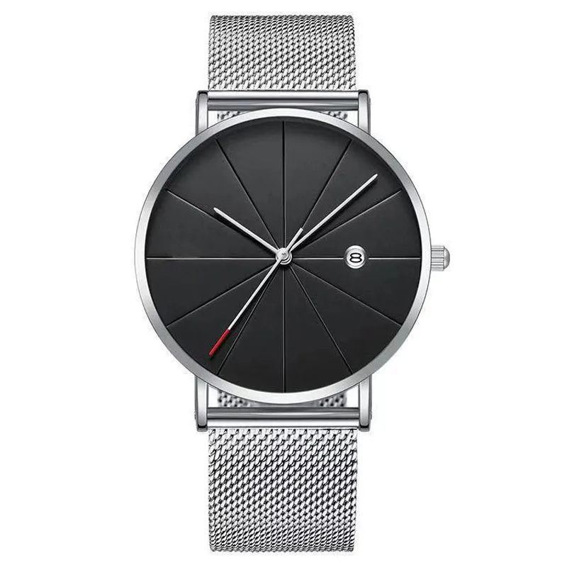 Casual Geometric Buckle Quartz