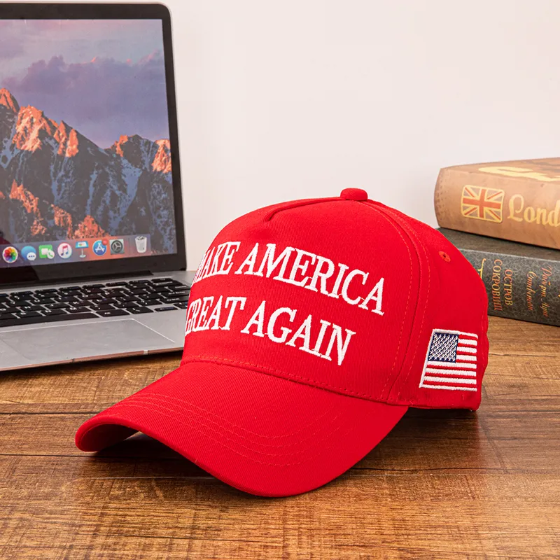 Unisex Streetwear Letter American Flag Embroidery Curved Eaves Baseball Cap