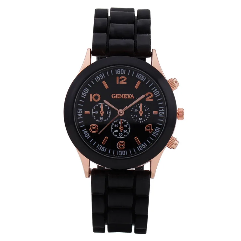 Streetwear Number Buckle Quartz