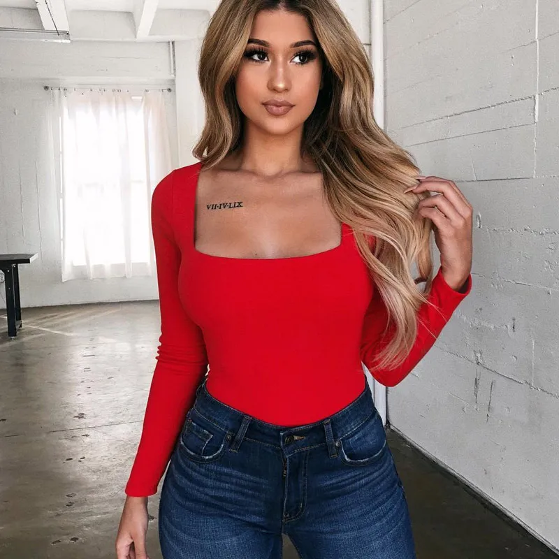 Women's T-shirt Long Sleeve T-Shirts Casual Elegant Streetwear Solid Color