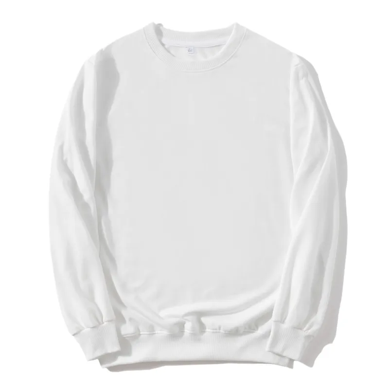 Custom Logo Print Autumn Winter Lightweight Pullover Hoodie - Round Neck Long Sleeve Work Uniform & Corporate Branding Apparel