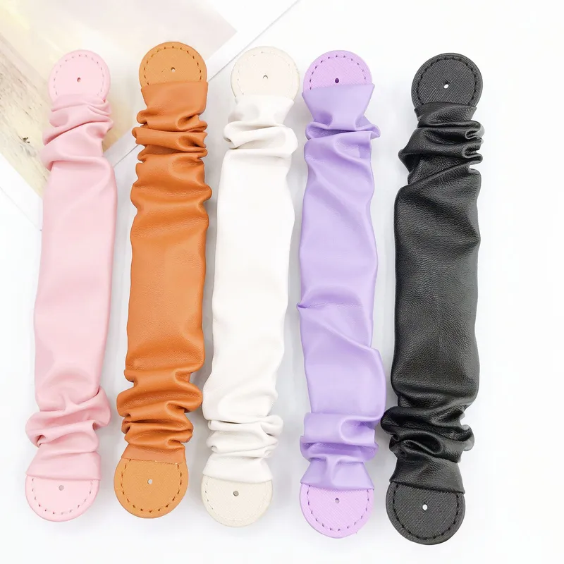 Pu Leather Solid Color Simple Style Wrist Strap Phone Cases