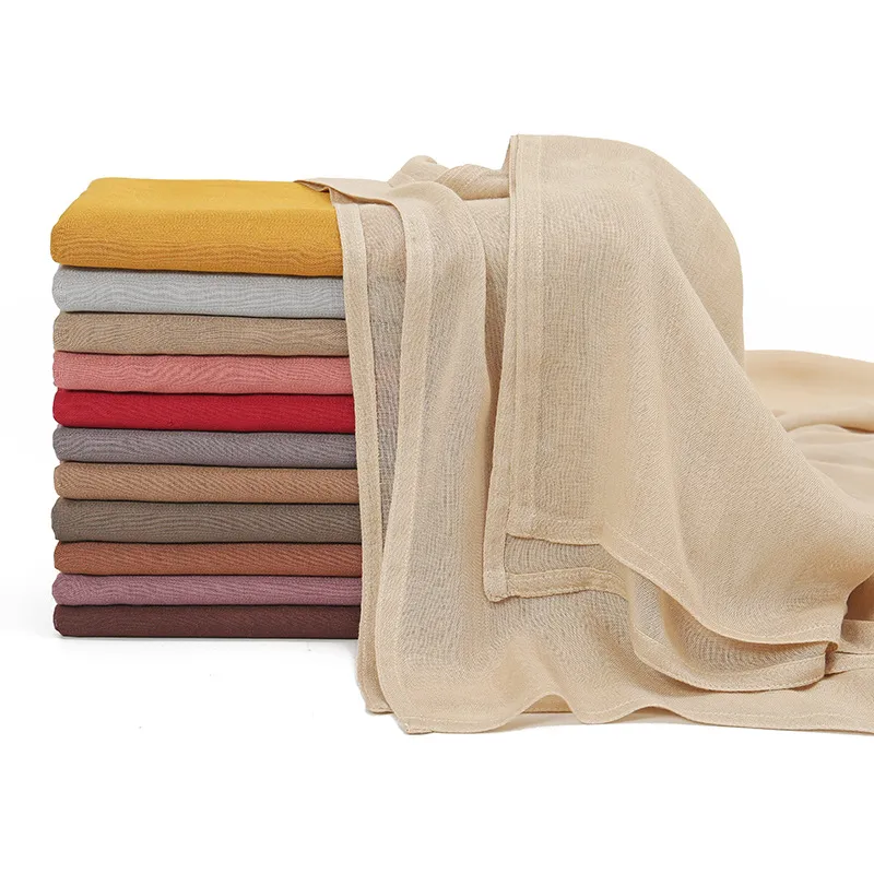 Women's Elegant Simple Style Solid Color Rayon Kerchief