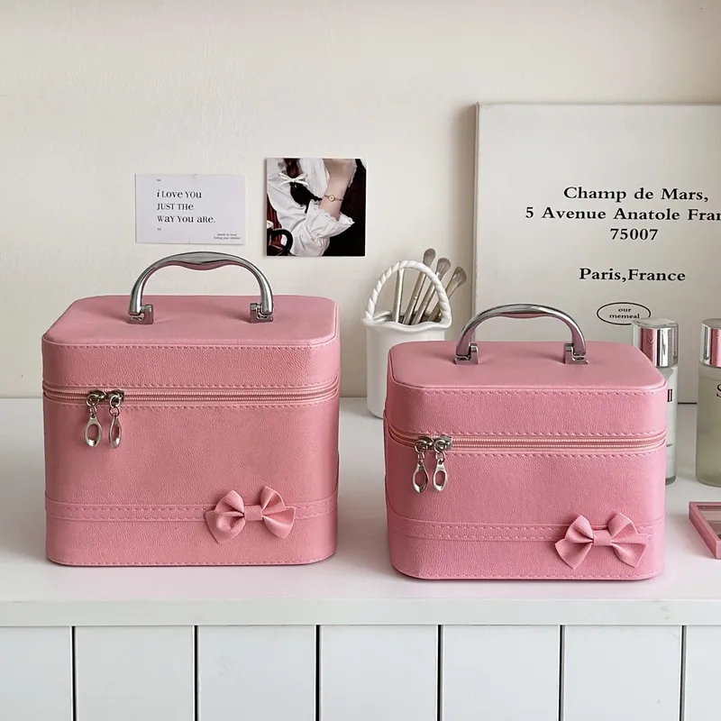 Streetwear Solid Color Bow Knot Pu Leather