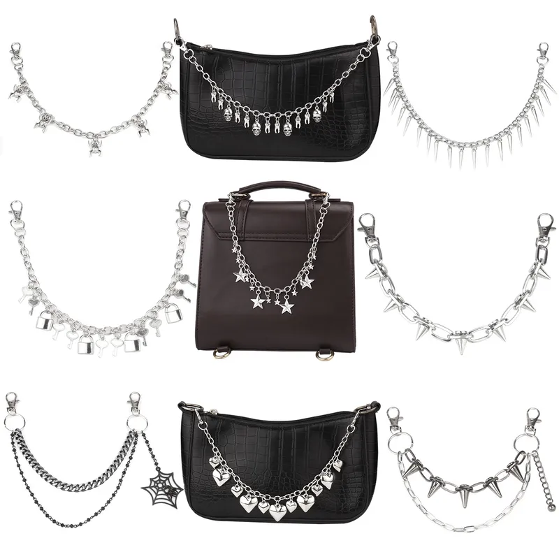 Alloy Star Heart Shape Bag Strap