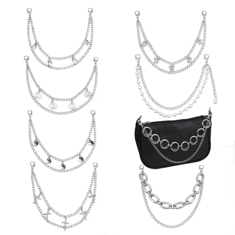 Alloy Star Heart Shape Butterfly Bag Strap