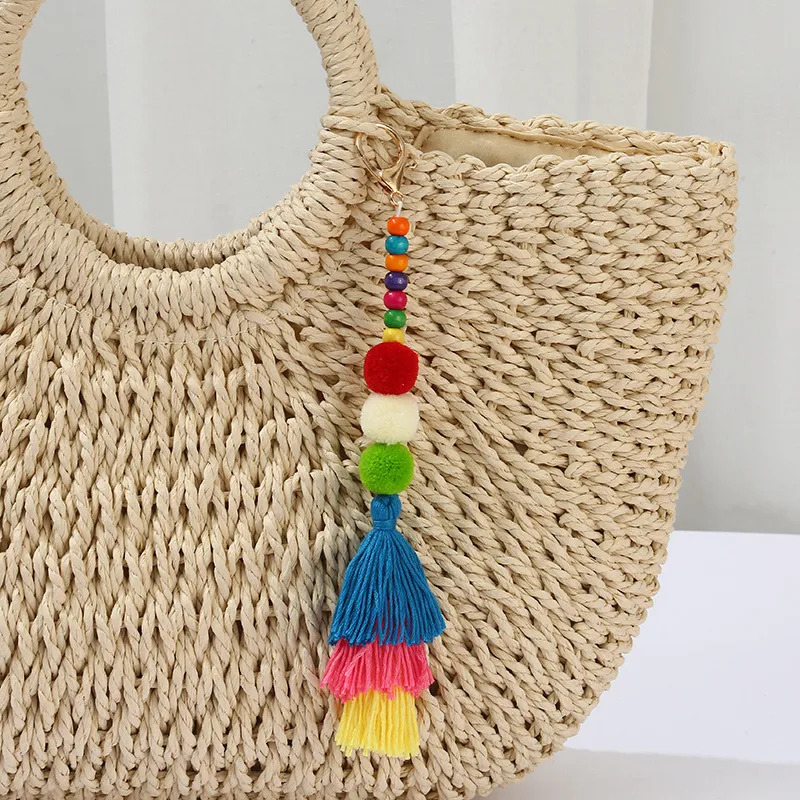 Polyester Colorful Bag Charms