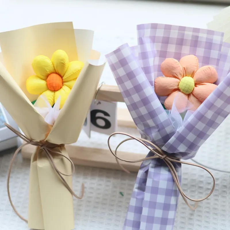 1 Piece Flower Indoor Birthday Date Artificial Flower Cute Romantic