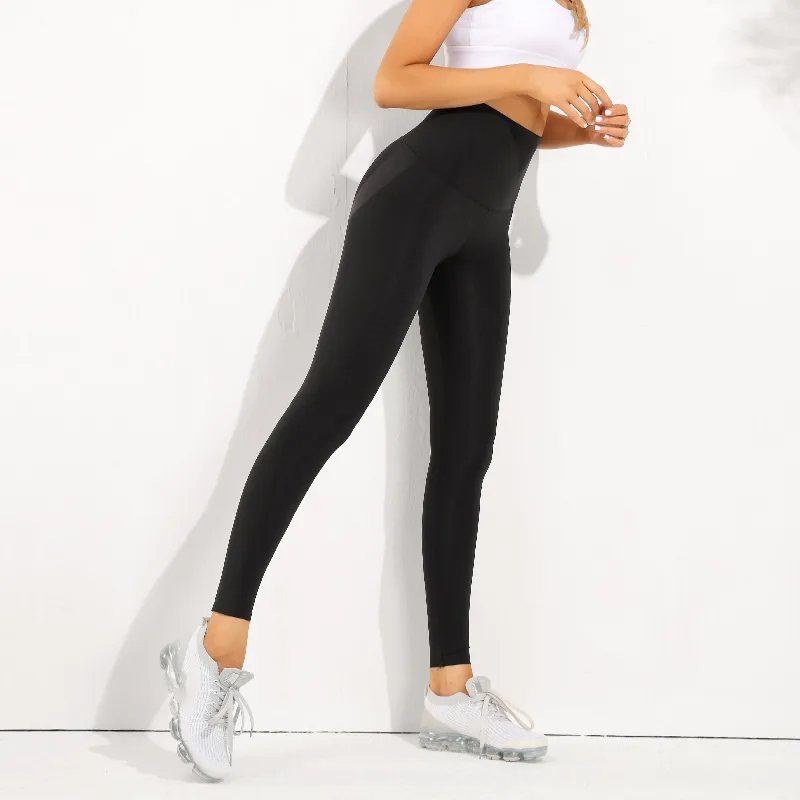 Streetwear Sports Solid Color Chemical Fiber Blending Nylon Active Bottoms