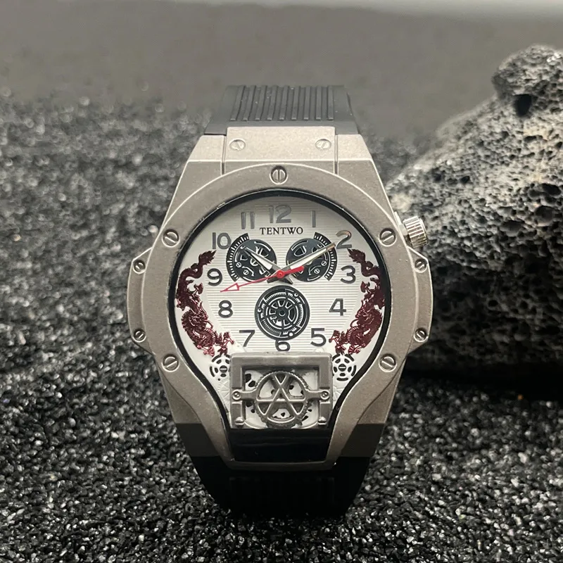 Casual Dragon Buckle Quartz