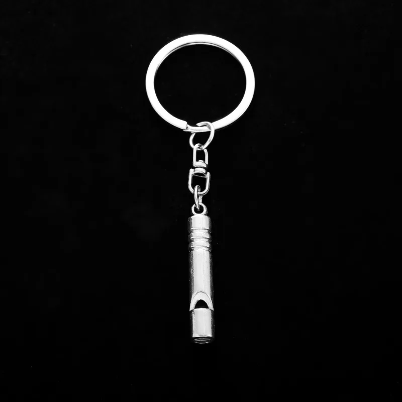 Simple Style Whistle Zinc Alloy Unisex Keychain