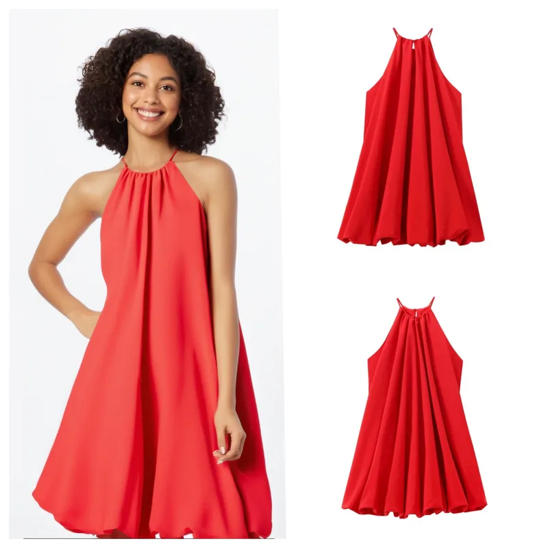 Women's Strap Dress Elegant Strap Sleeveless Solid Color Knee-Length Holiday Banquet Selfie