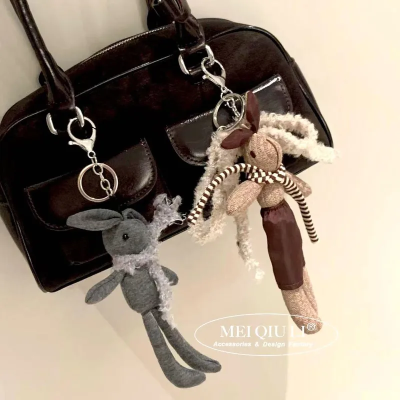 Plush Rabbit Bag Charms