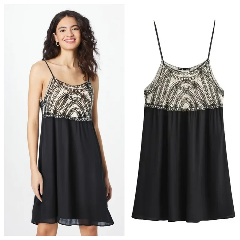 Women's Strap Dress Sexy Strap Patchwork Sleeveless Color Block Above Knee Casual Holiday Party